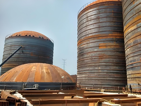 郊区焦粉钢板仓